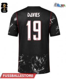 Günstige Kanada Alphonso Davies #19 Auswärtstrikot WM 2026 Kurzarm